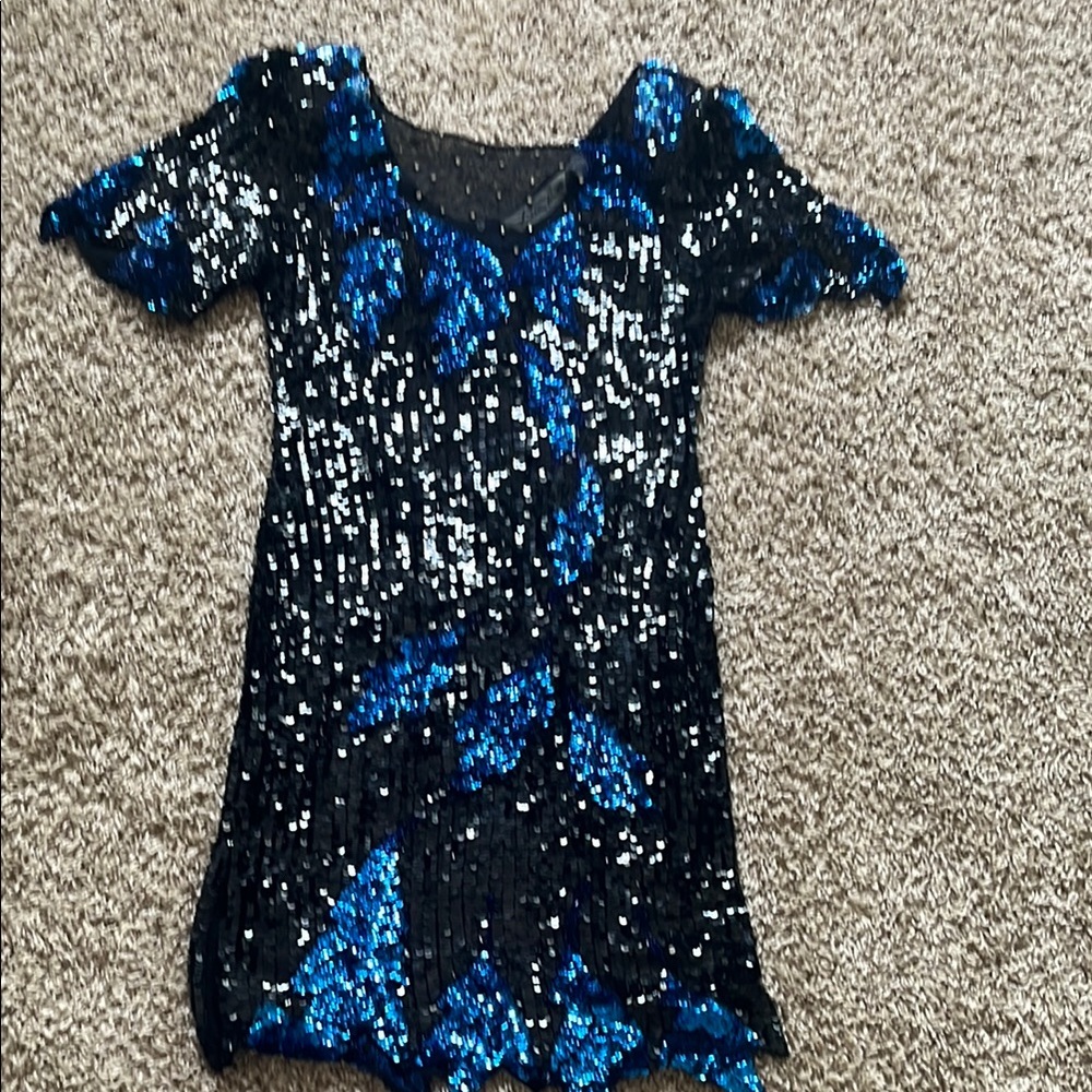 Vintage Sequin Lillie Rubin Cocktail Dress Size Small Offer Accepted
